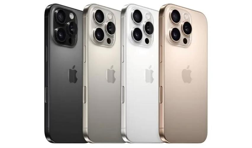 iPhone 16 Pro系列則將於9月13日開放預購，9月20日起正式供貨。（圖／蘋果提供）