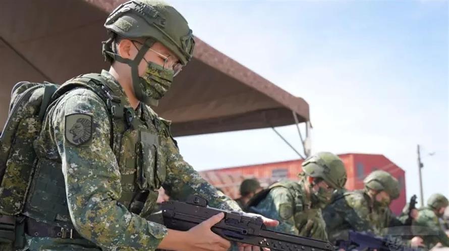 漢光演習下周登場，後備部隊展開武器專長複訓。（圖／軍聞社）